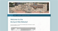 Desktop Screenshot of orchardhoa.org